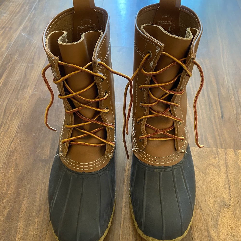 L.L. Bean duck boots